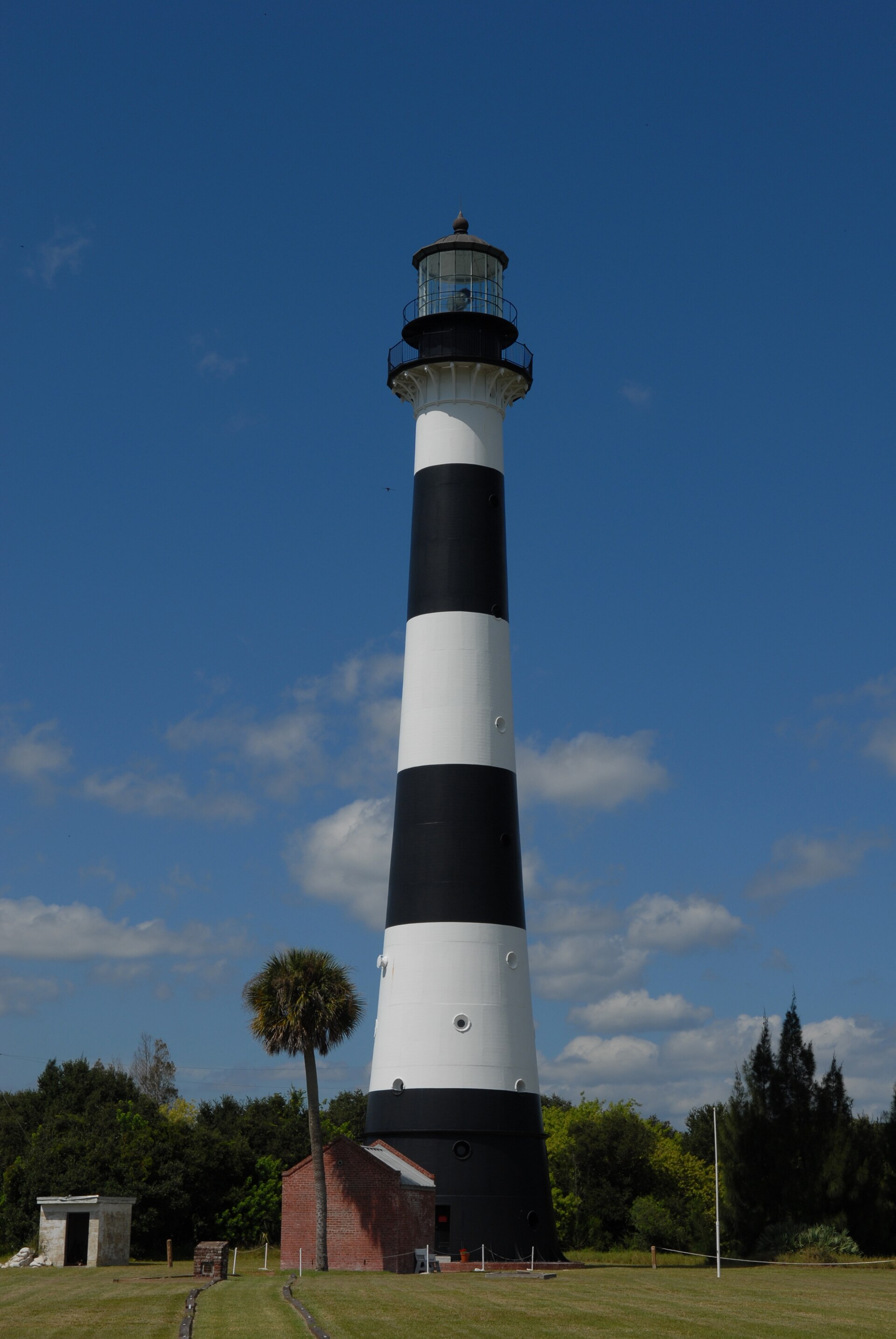 Cape Canaveral Lighthouse, the marker that predates every aerospace facility on the Cape.