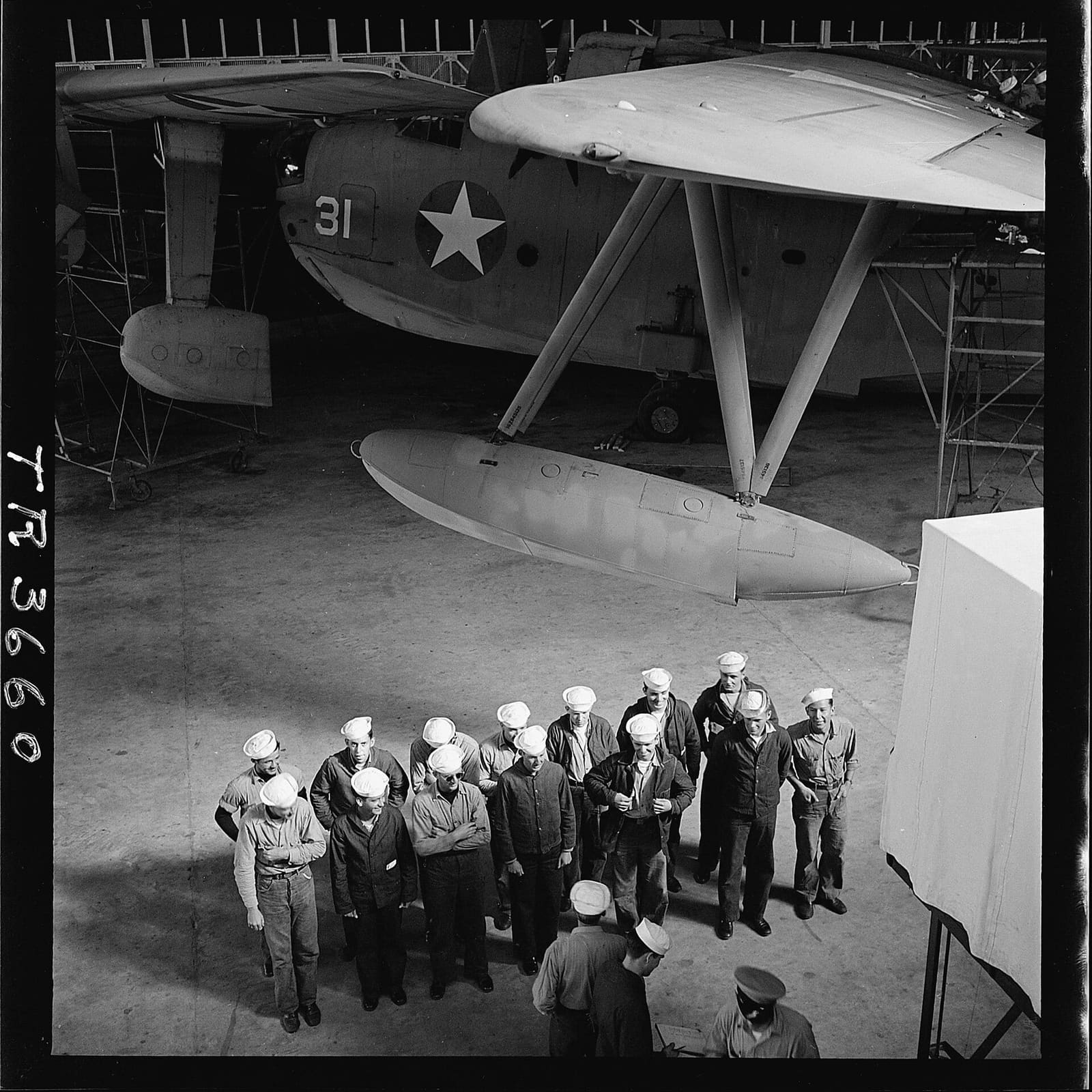 PBM Mariner seaplane hangar at NAS Banana River.