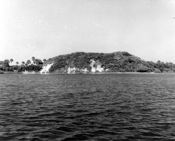 Turtle Mound photographed in 1937, before modern stabilization.